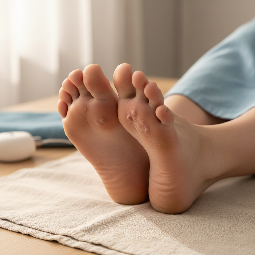 Don't Let Foot Warts or Skin Woes Slow You Down: Simple Care Tips!